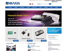 Tablet Screenshot of miaxis.net